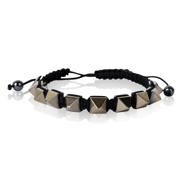 Golden_Hematite_Pyramid_Bracelet